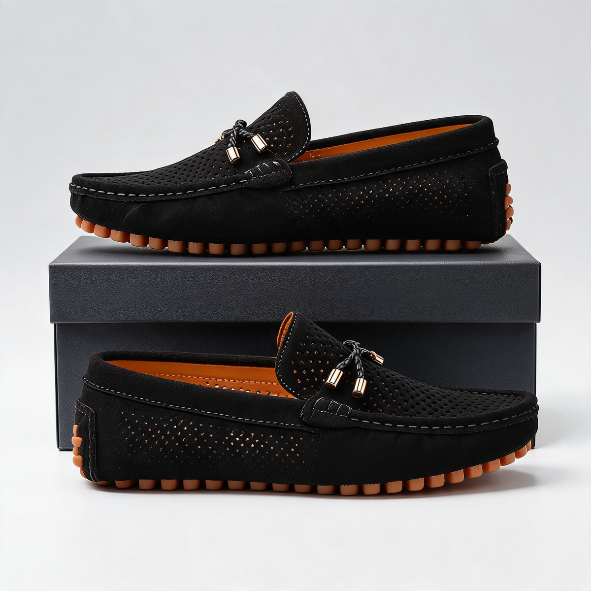 Valentín | Mocasines de Ante Business Casual