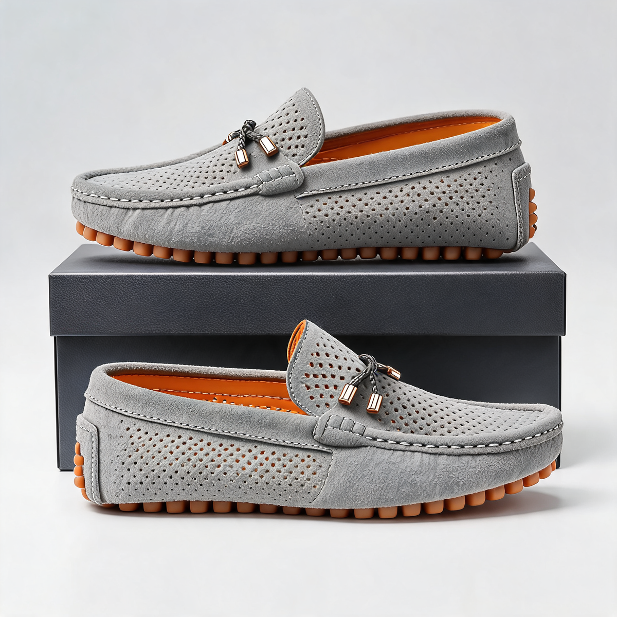 Valentín | Mocasines de Ante Business Casual