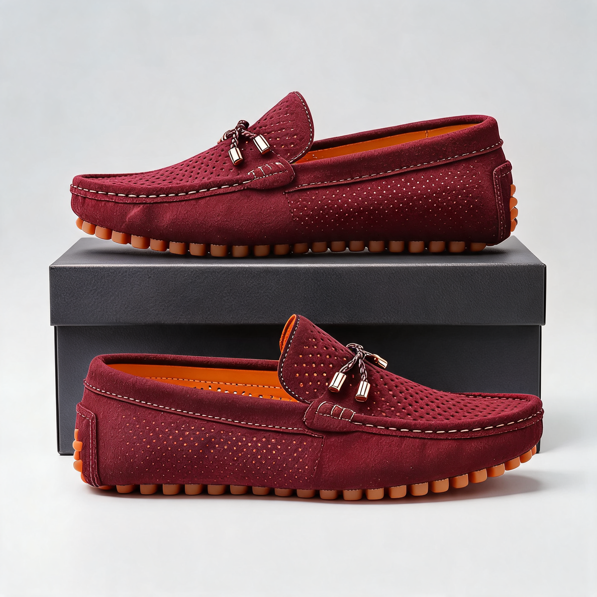 Valentín | Mocasines de Ante Business Casual