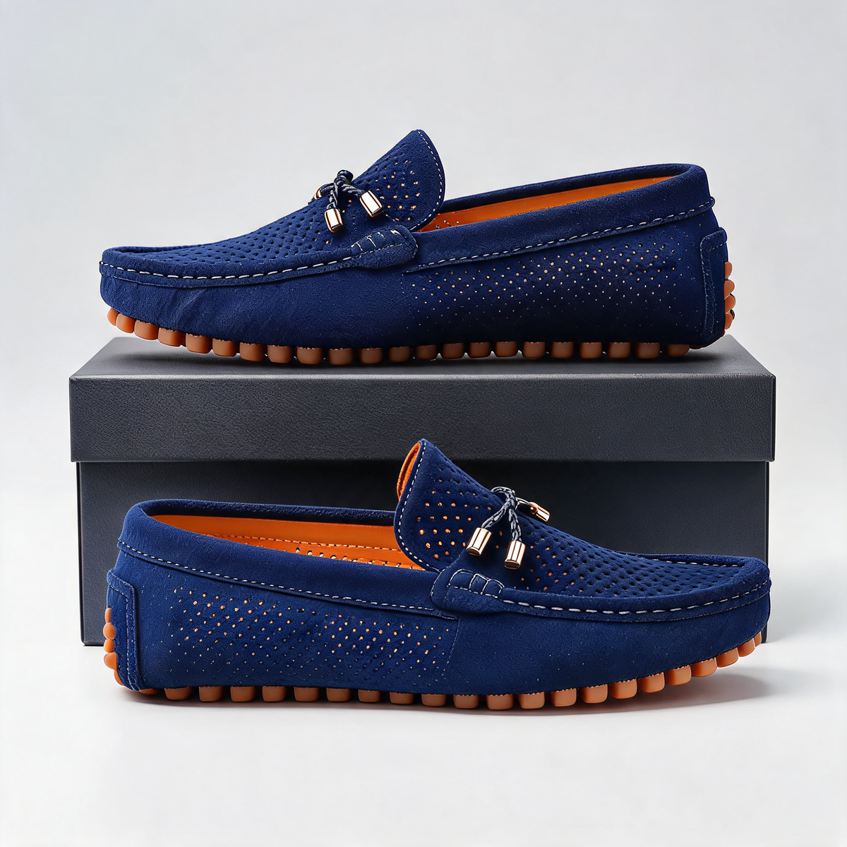 Valentín | Mocasines de Ante Business Casual