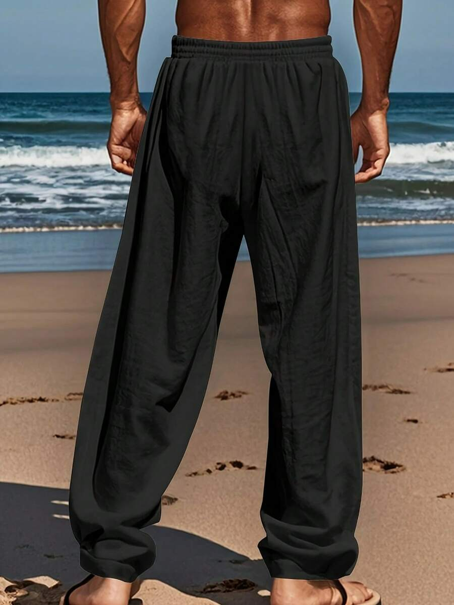 Marco - Pantalón Ancho de Lino