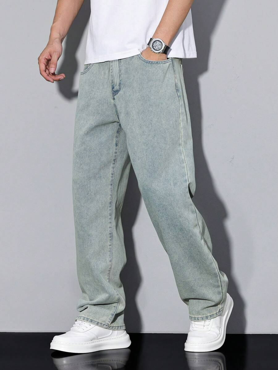 Luca - Pantalón Denim Flow Wide