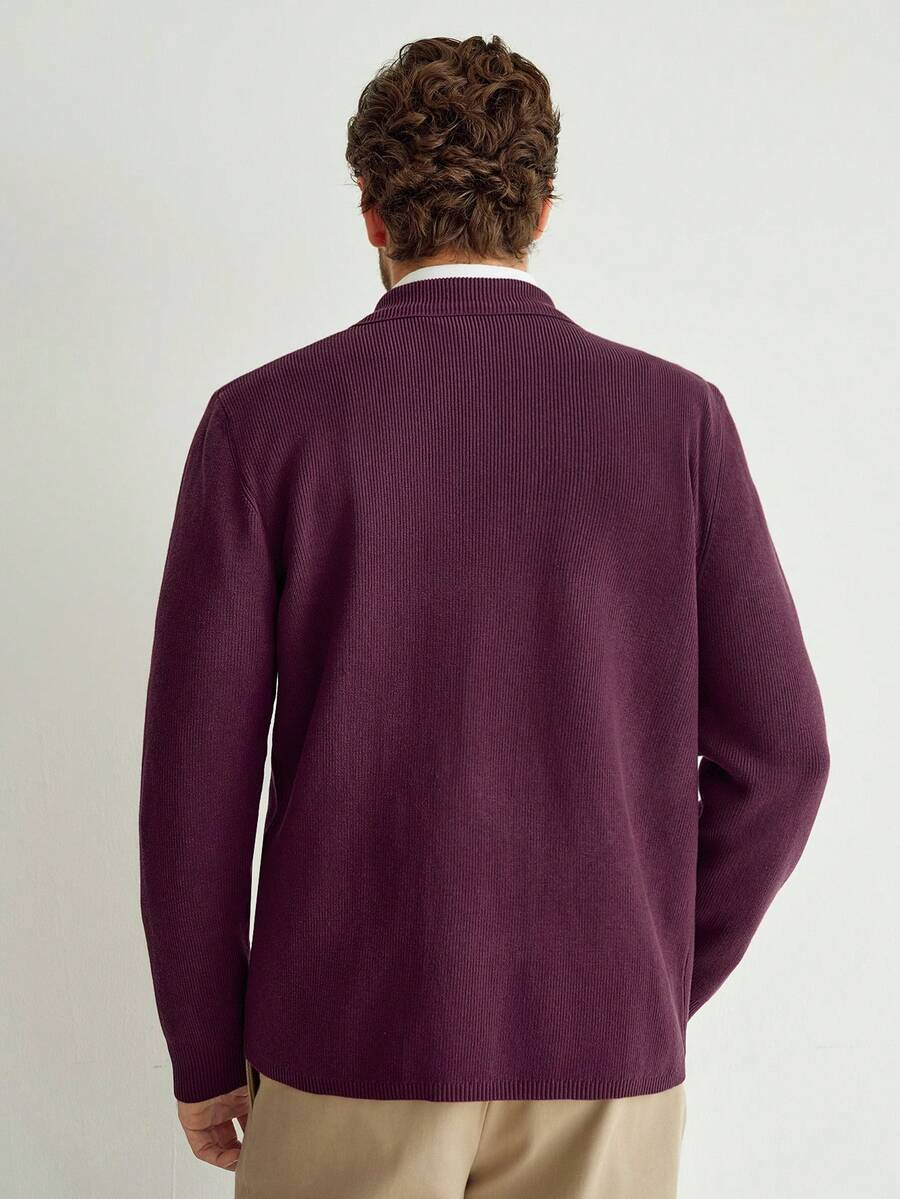 Marco - Cárdigan Masculino de Punto Elegante