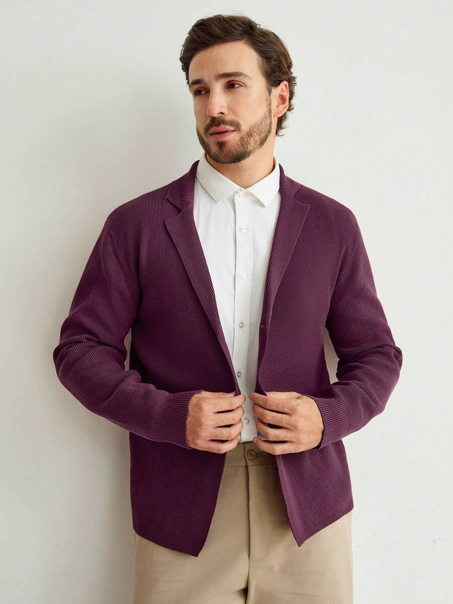 Marco - Cárdigan Masculino de Punto Elegante