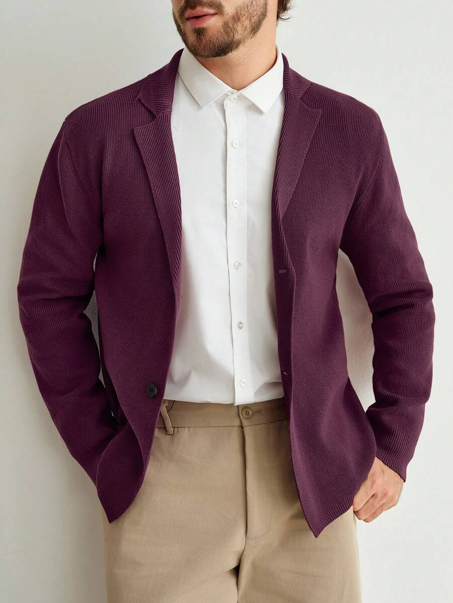 Marco - Cárdigan Masculino de Punto Elegante