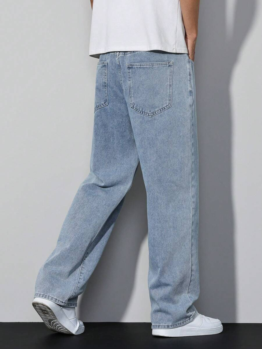 Luca - Pantalón Denim Flow Wide