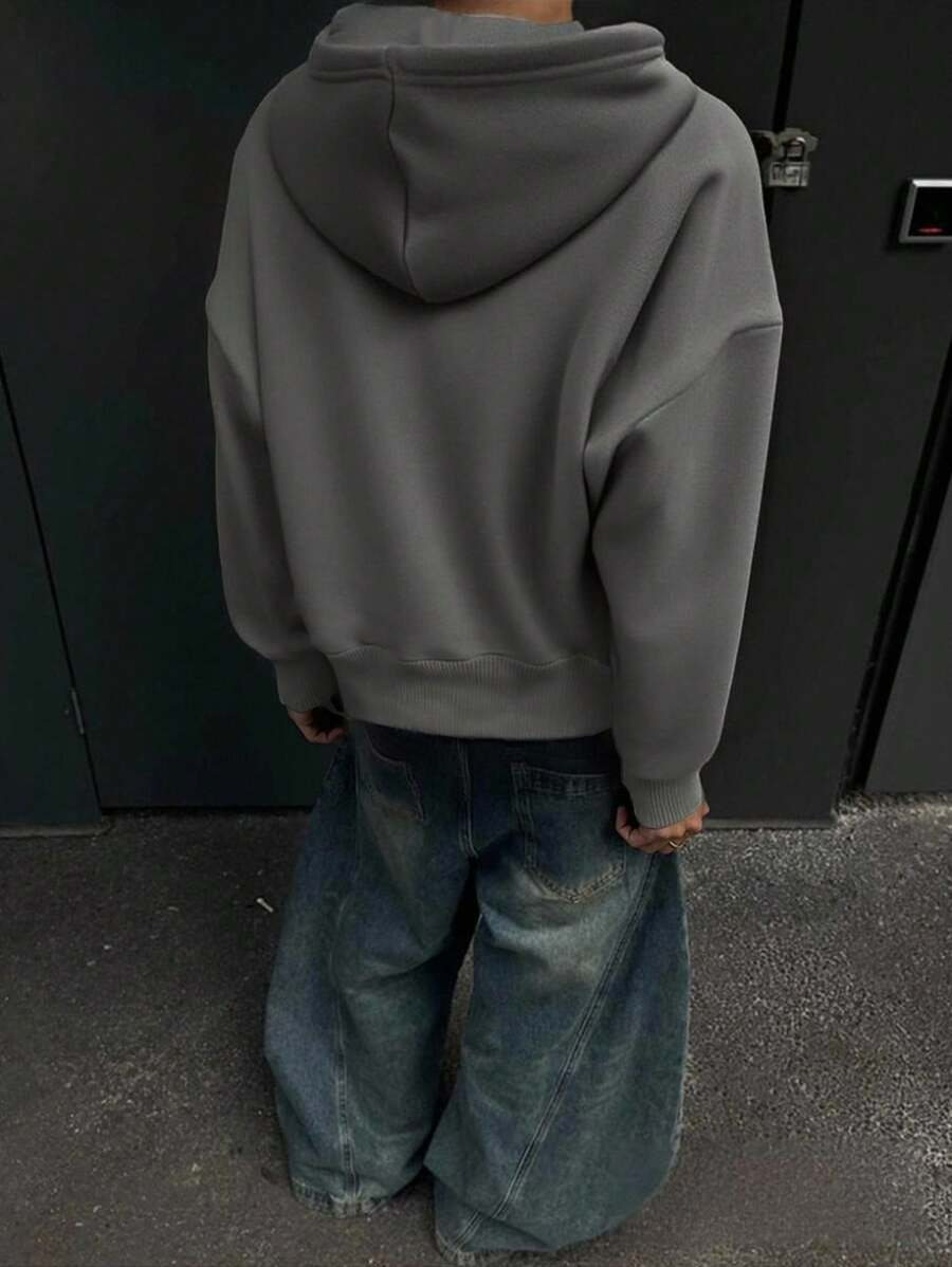 Hugo - Sudadera con Cremallera Estilo Minimalista