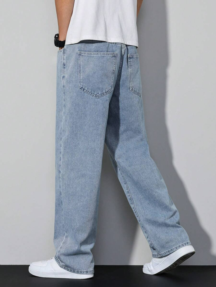 Luca - Pantalón Denim Flow Wide