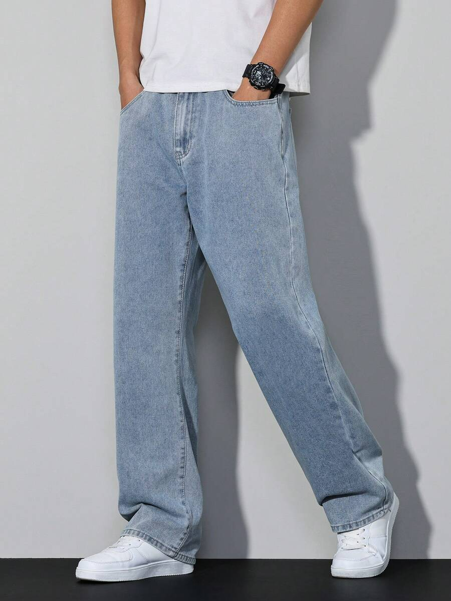 Luca - Pantalón Denim Flow Wide