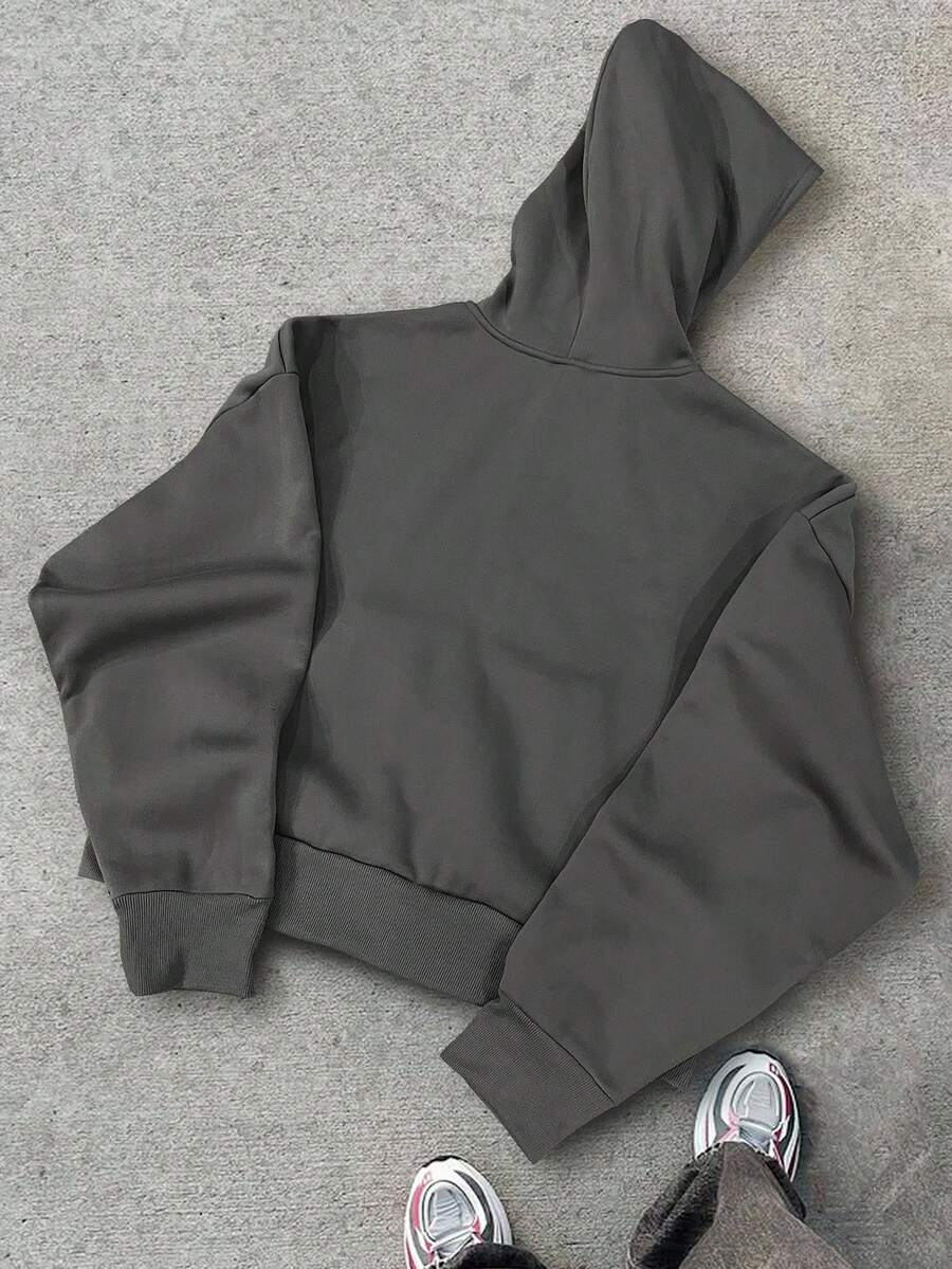 Hugo - Sudadera con Cremallera Estilo Minimalista