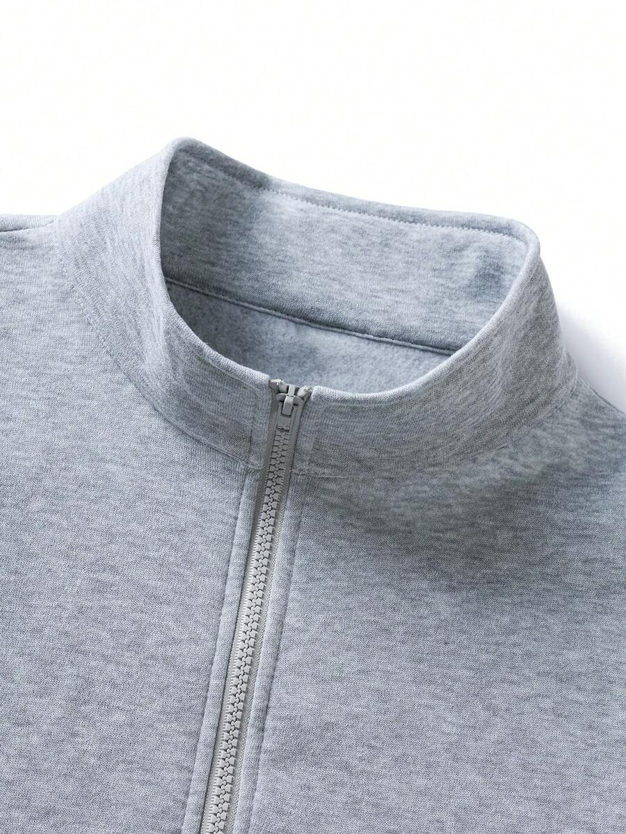 Mateo - Sudadera Cuello Alto con Cremallera