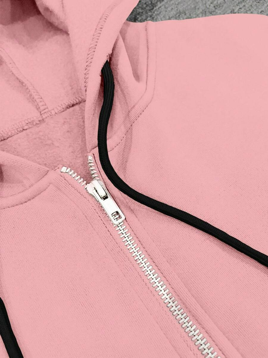 Hugo - Sudadera con Cremallera Estilo Minimalista