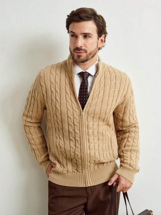 Leonardo - Jersey Trenzado Tejido