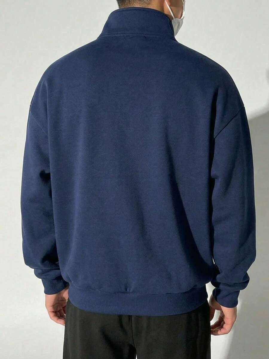 Mateo - Sudadera Cuello Alto con Cremallera