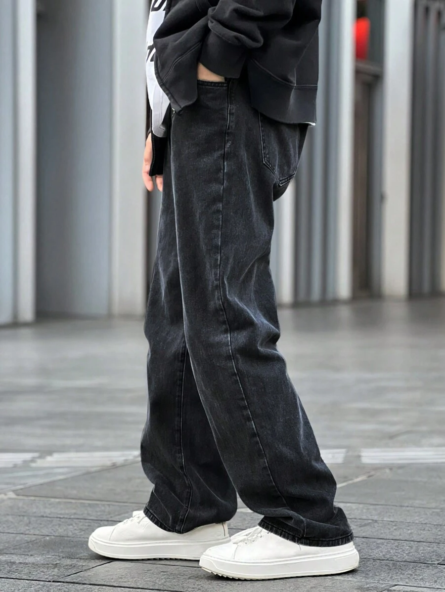 Luca - Pantalón Denim Flow Wide