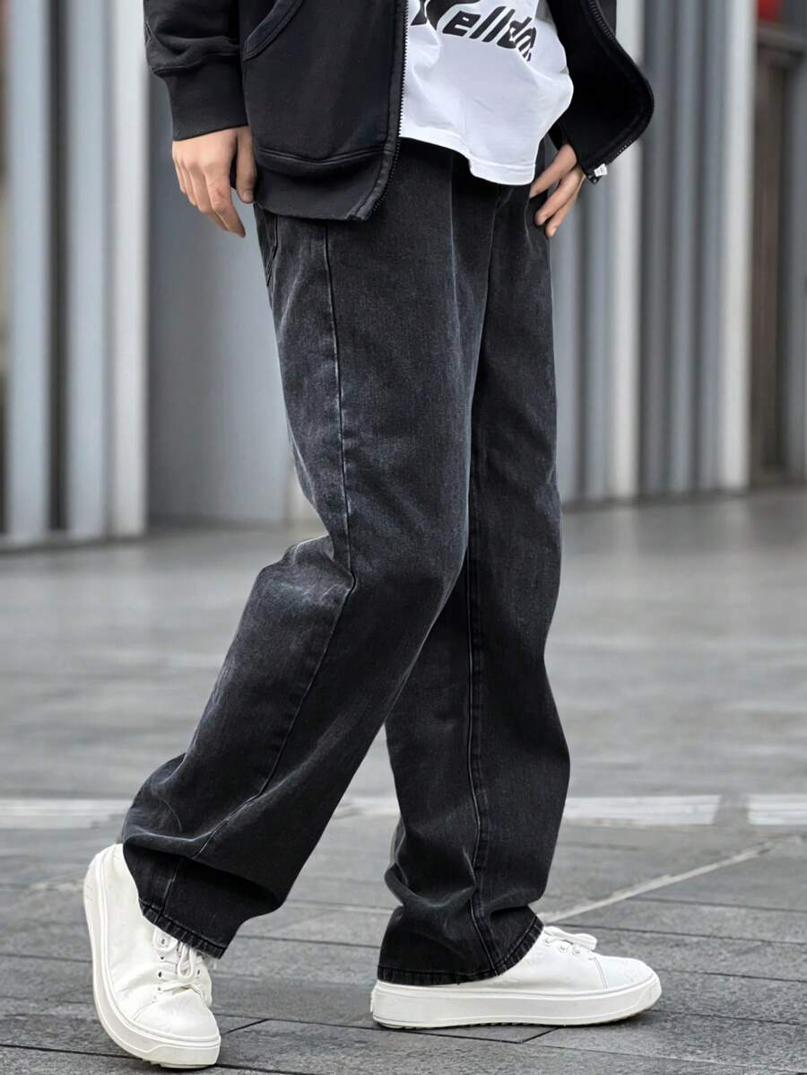 Luca - Pantalón Denim Flow Wide