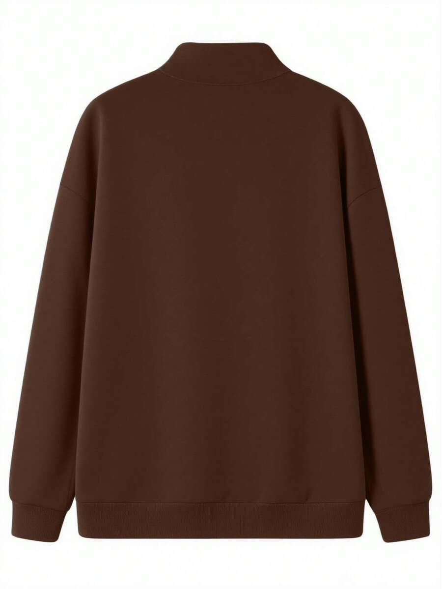 Mateo - Sudadera Cuello Alto con Cremallera