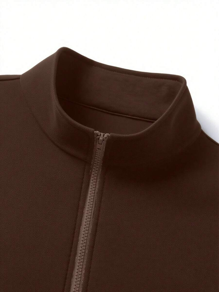 Mateo - Sudadera Cuello Alto con Cremallera