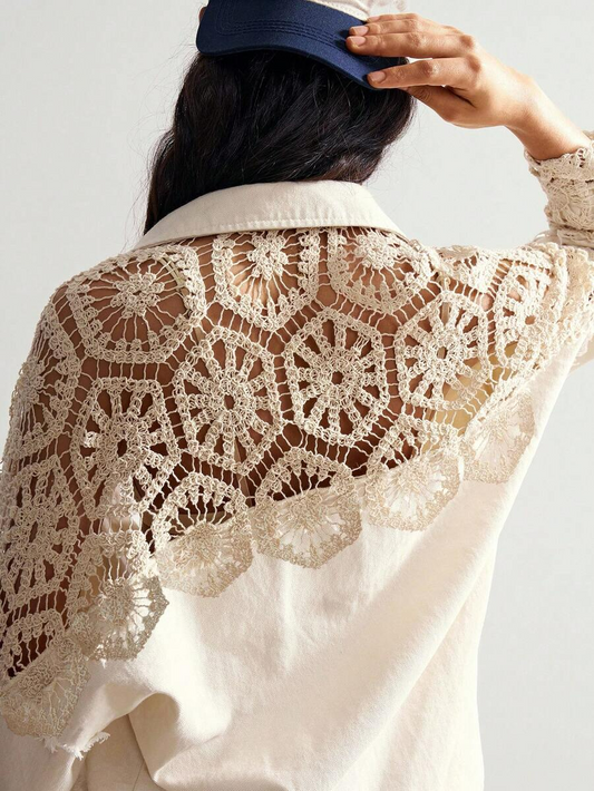 Alessia - Blusa Bordada Boho Premium