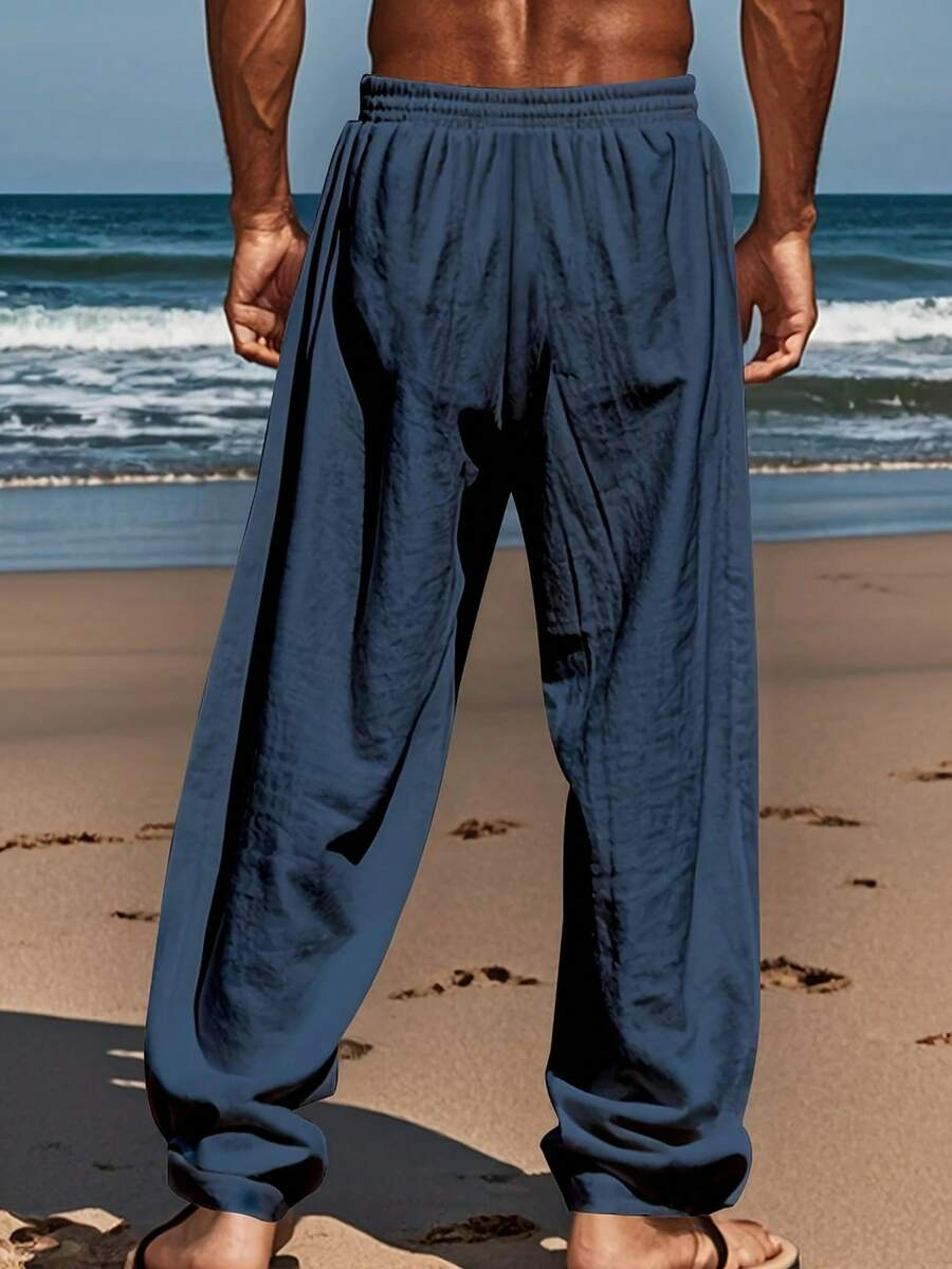 Marco - Pantalón Ancho de Lino