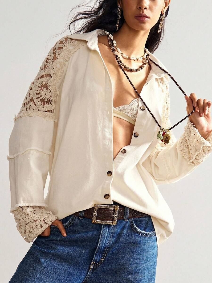 Alessia - Blusa Bordada Boho Premium