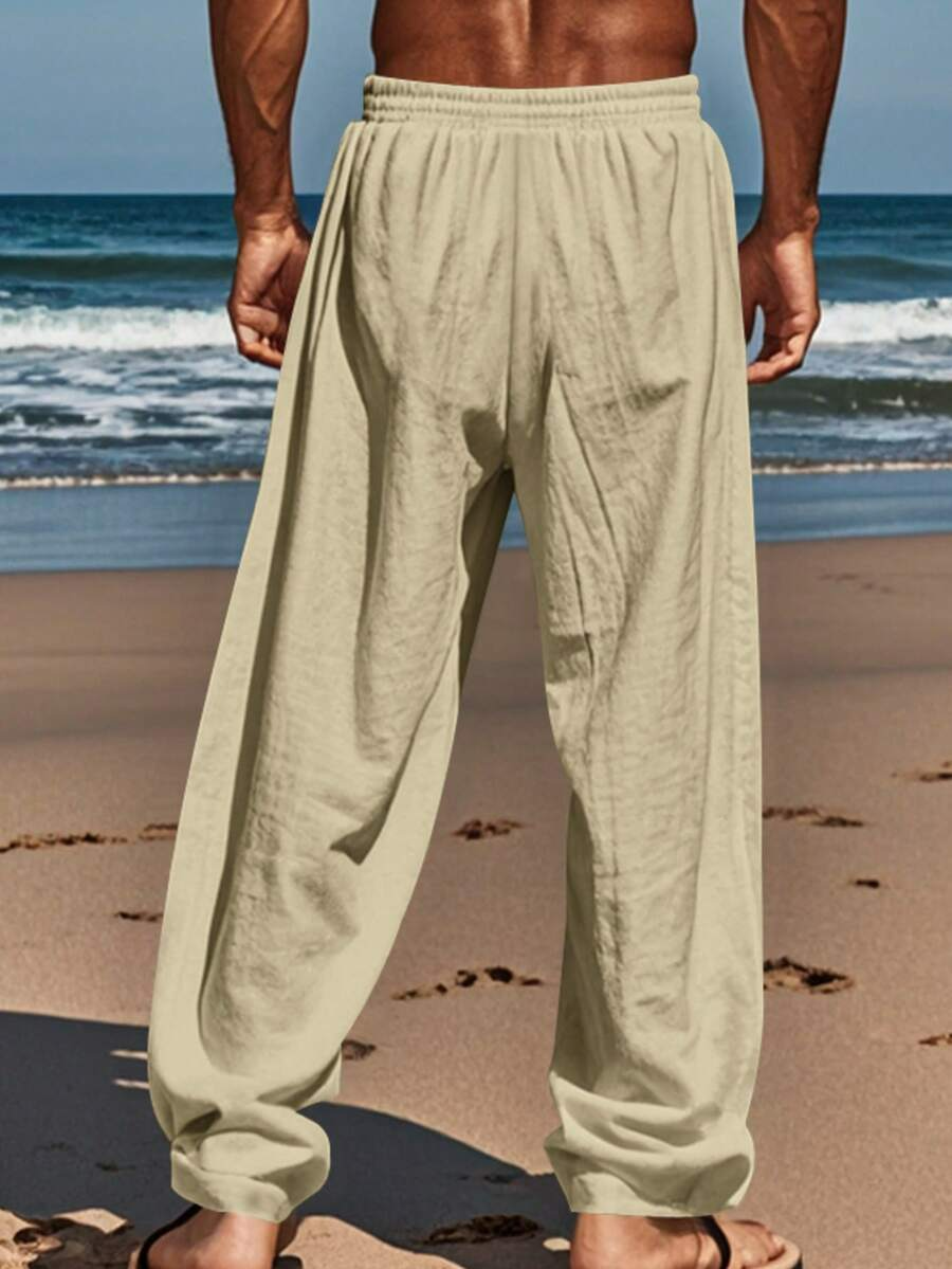 Marco - Pantalón Ancho de Lino