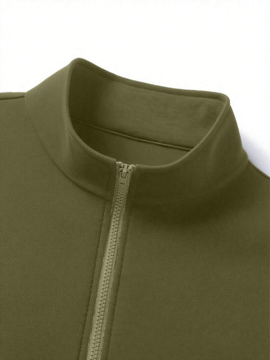 Mateo - Sudadera Cuello Alto con Cremallera