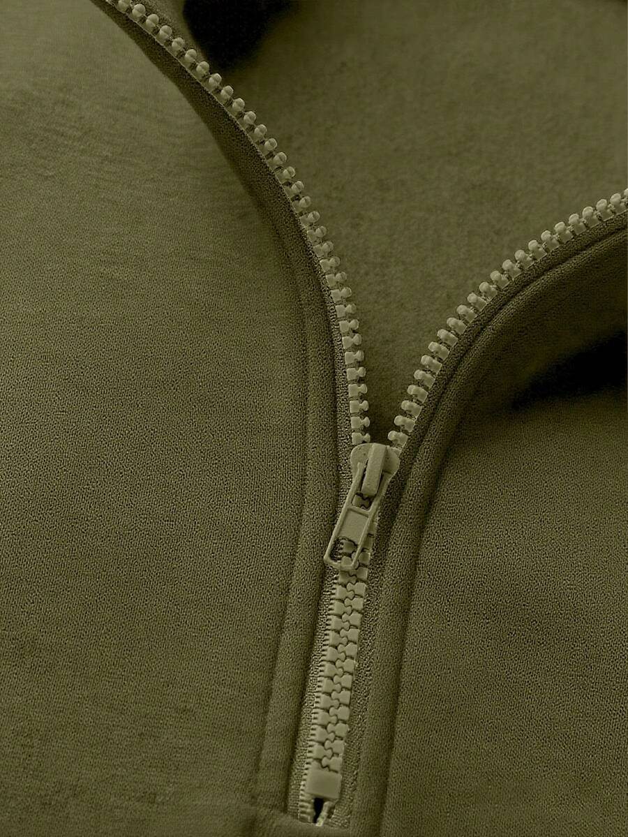 Mateo - Sudadera Cuello Alto con Cremallera