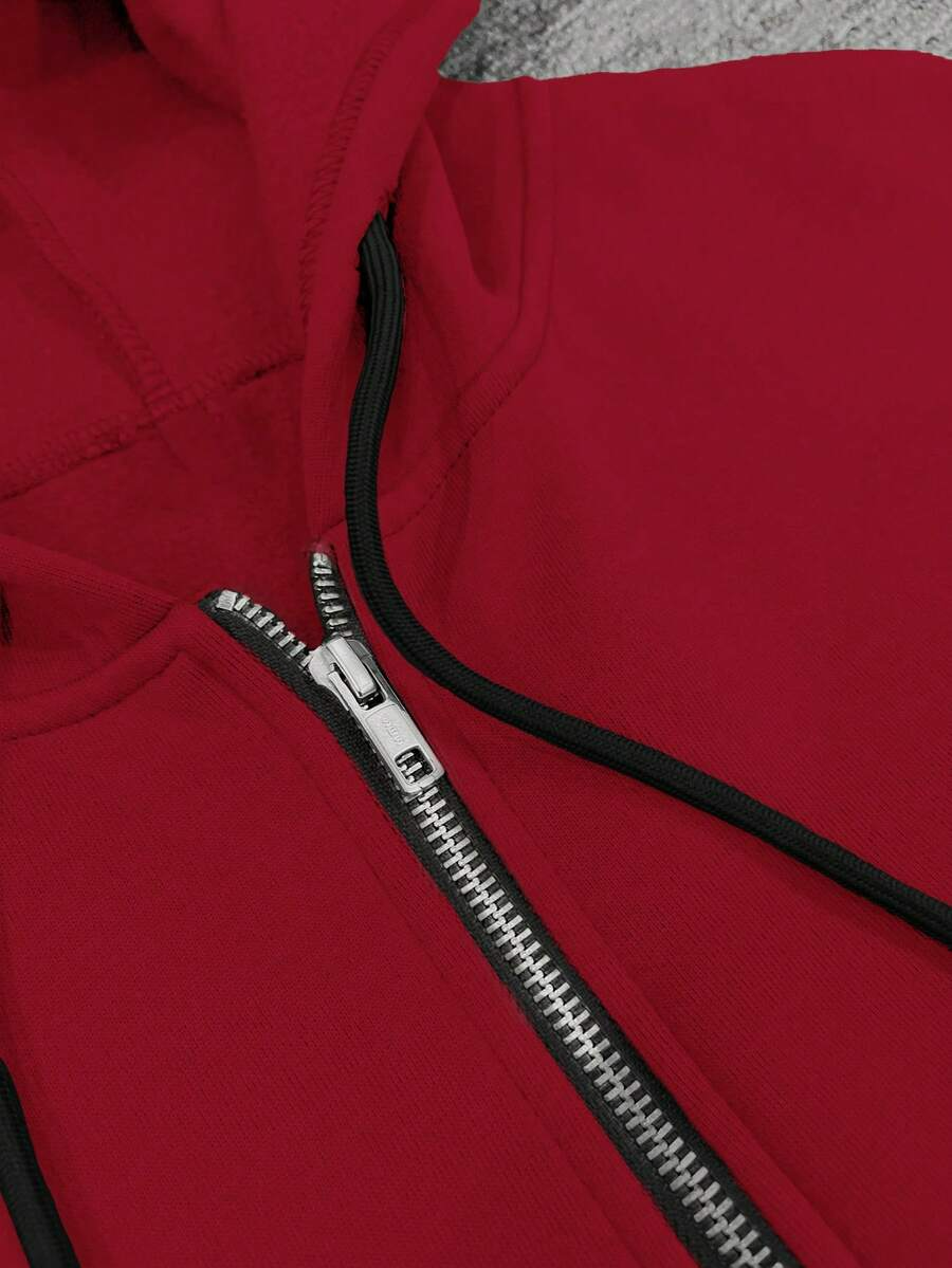 Hugo - Sudadera con Cremallera Estilo Minimalista