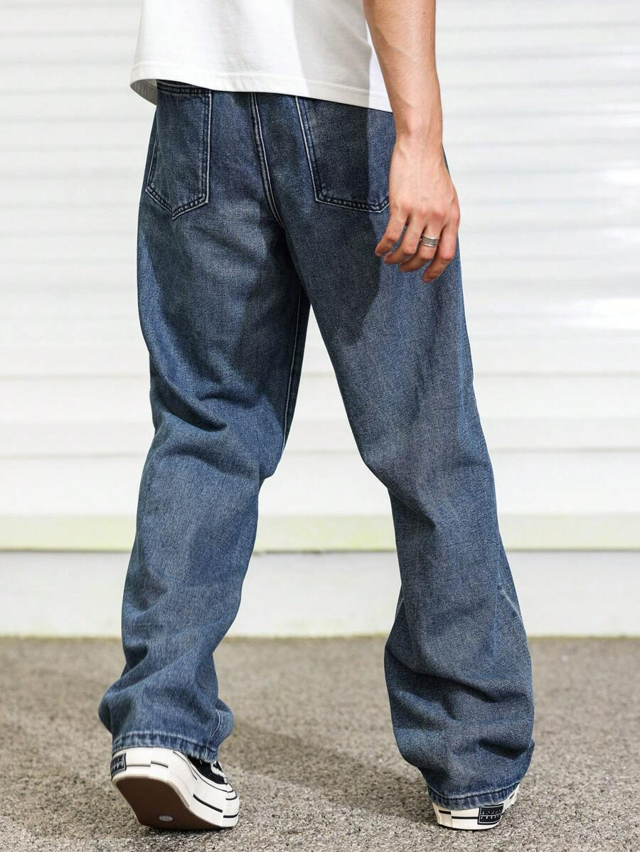 Luca - Pantalón Denim Flow Wide