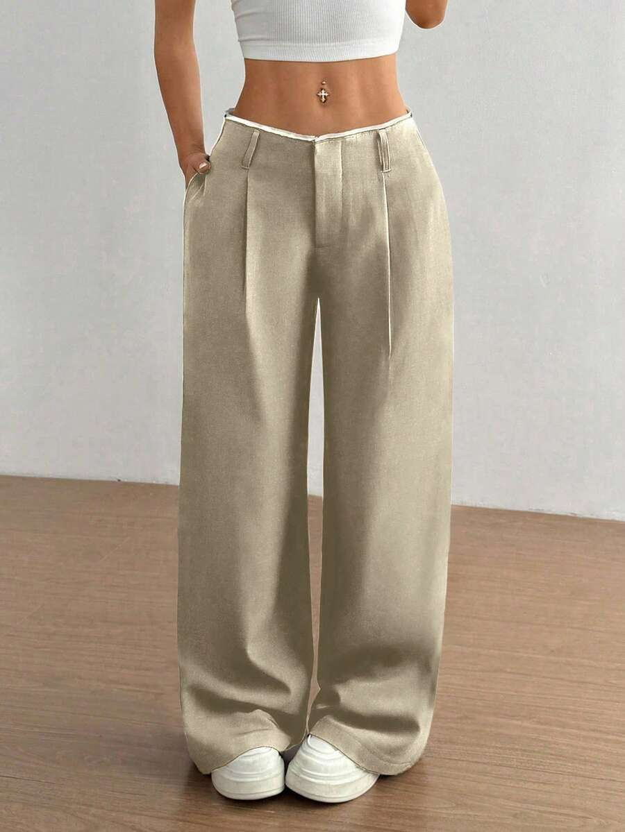 Siena - Pantalón Palazzo Low Waist