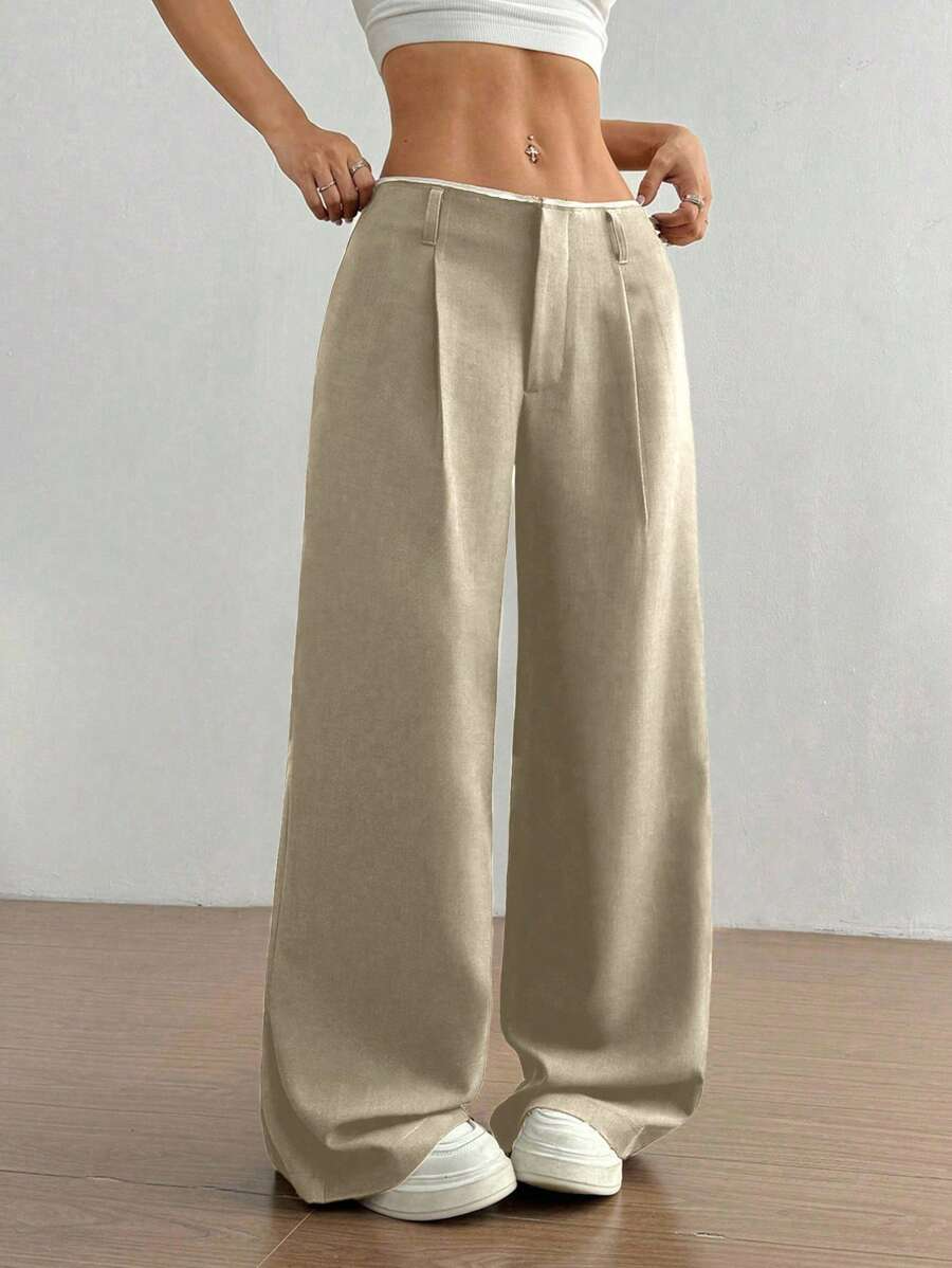 Siena - Pantalón Palazzo Low Waist