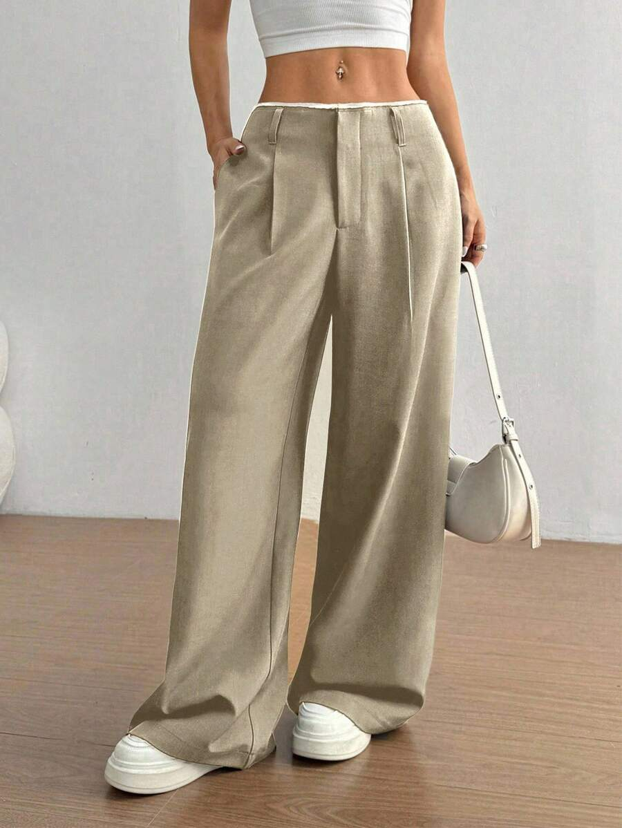 Siena - Pantalón Palazzo Low Waist