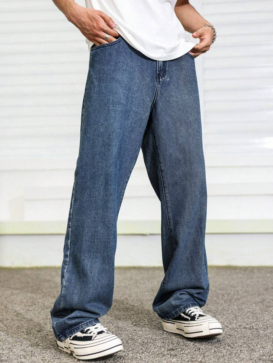 Luca - Pantalón Denim Flow Wide