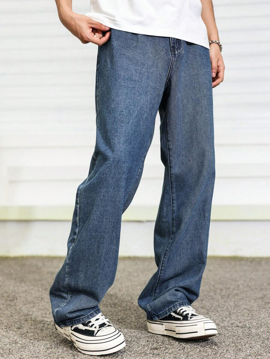 Luca - Pantalón Denim Flow Wide