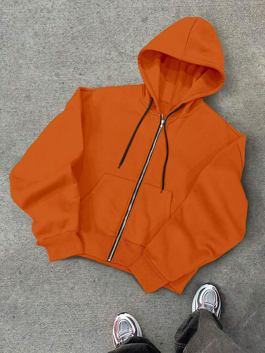 Hugo - Sudadera con Cremallera Estilo Minimalista