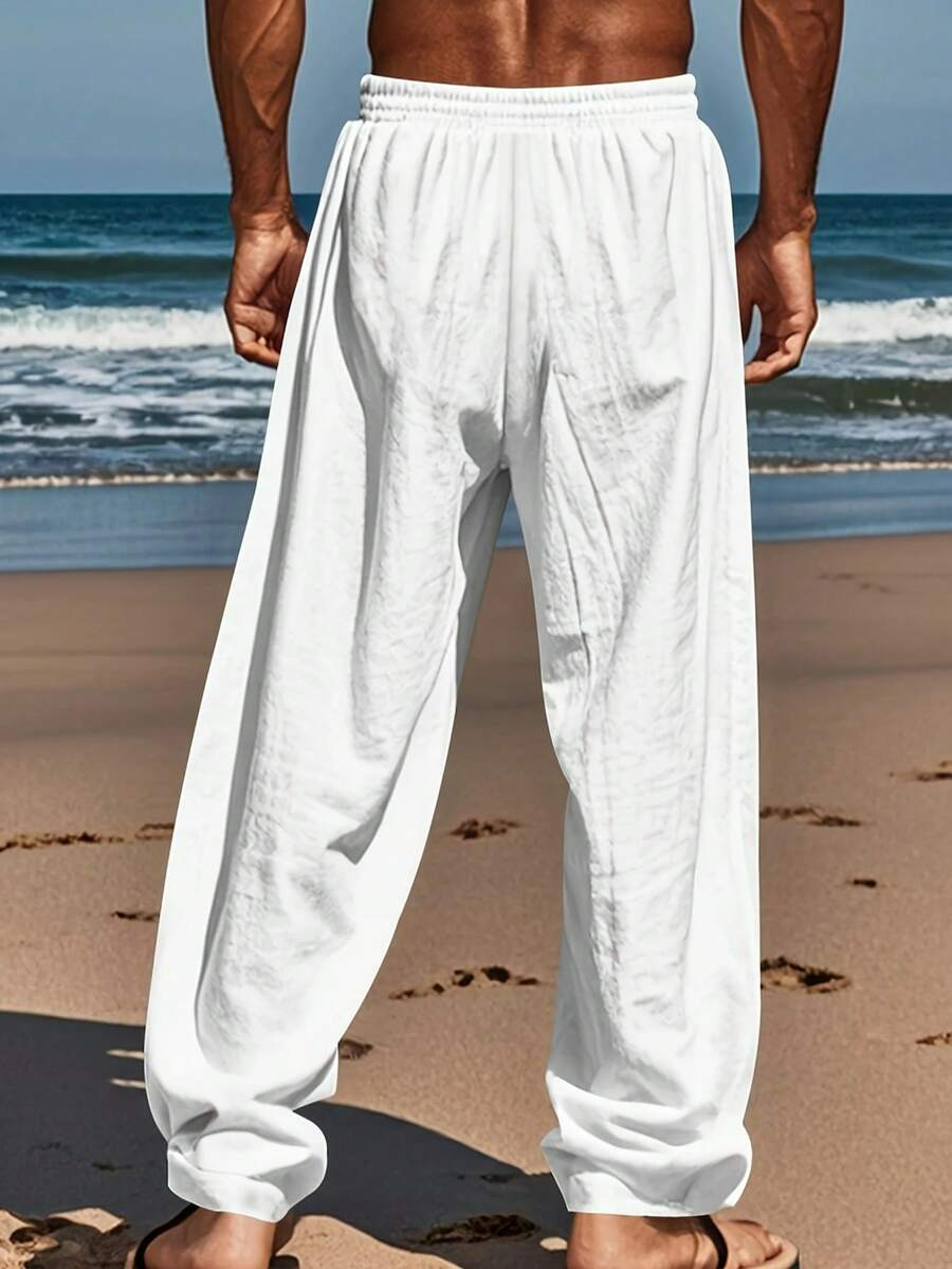 Marco - Pantalón Ancho de Lino