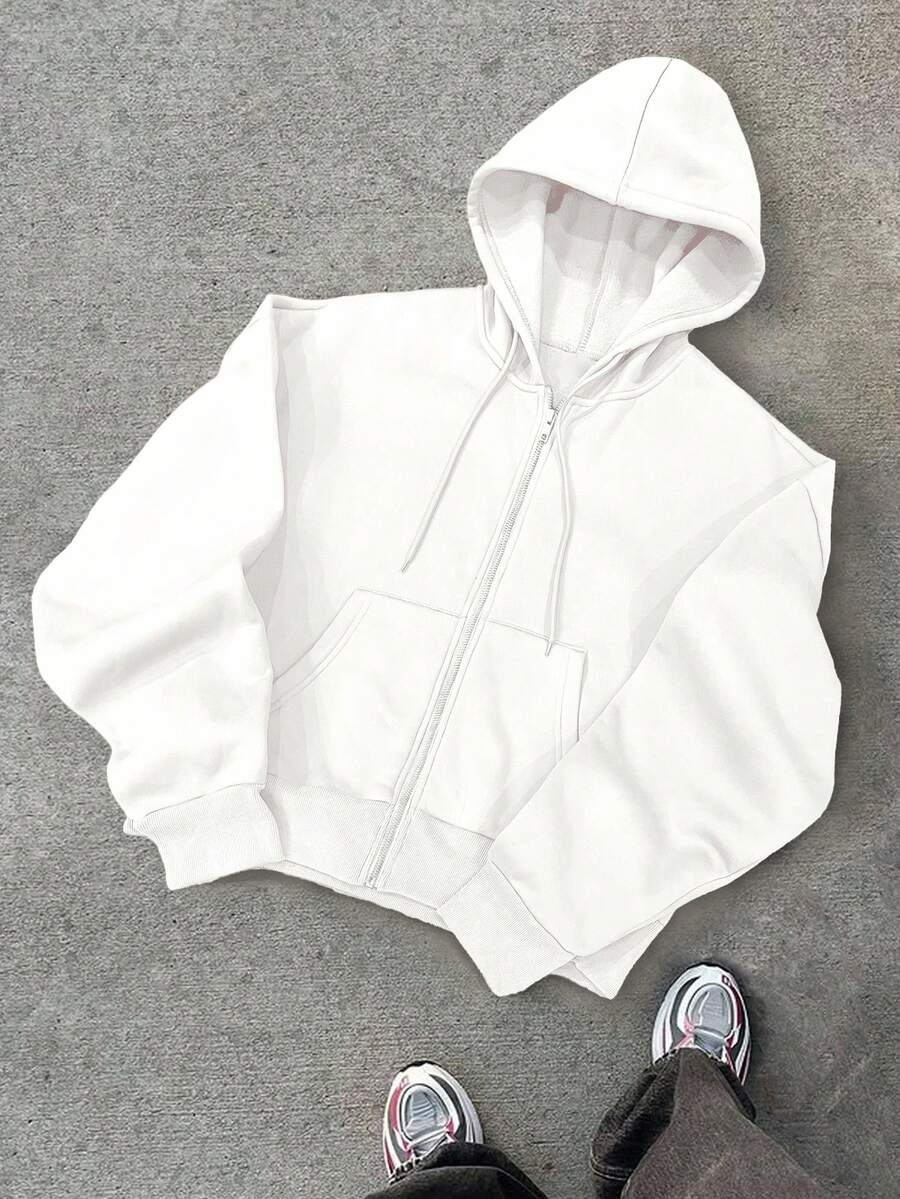 Hugo - Sudadera con Cremallera Estilo Minimalista