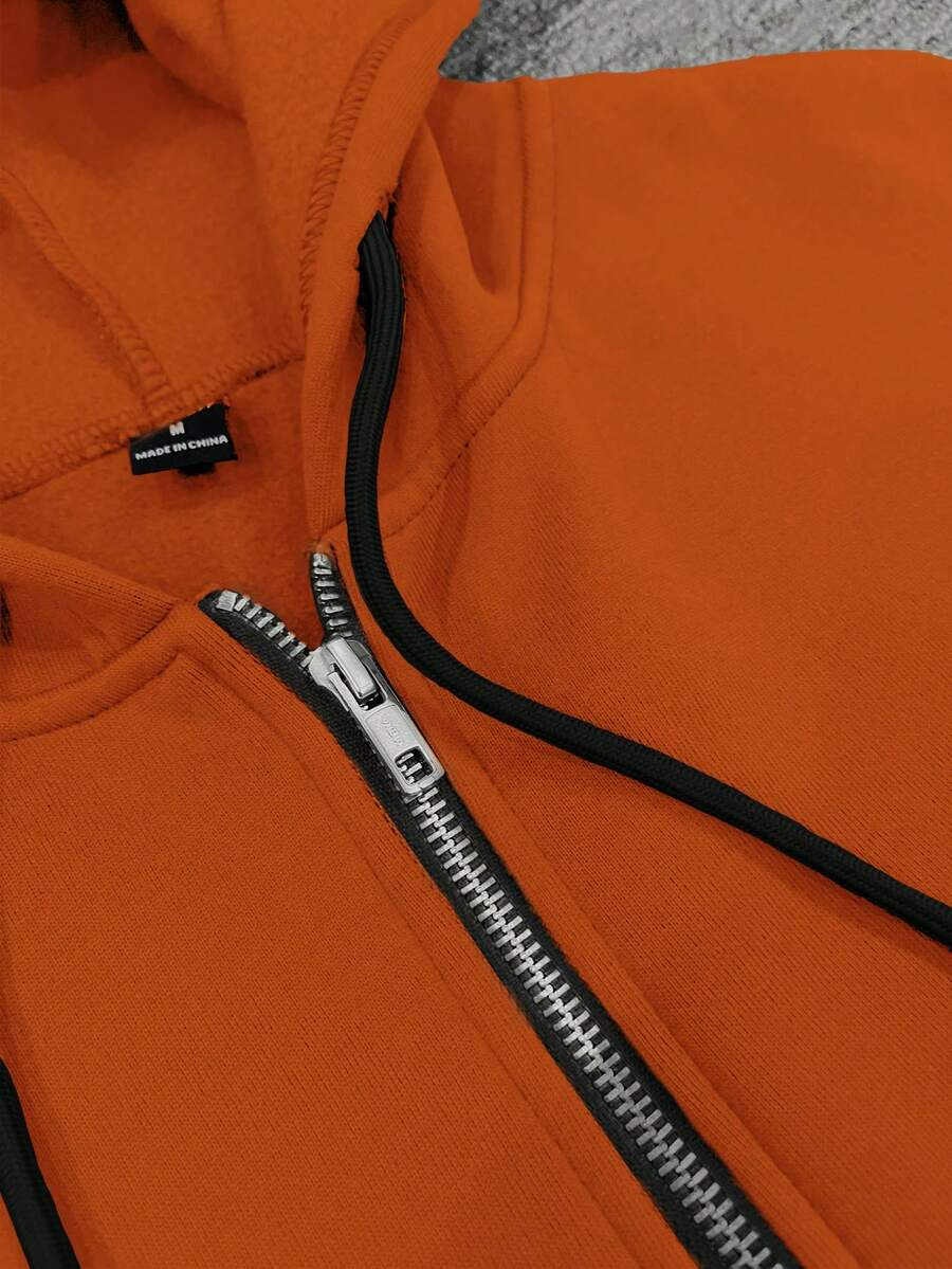 Hugo - Sudadera con Cremallera Estilo Minimalista
