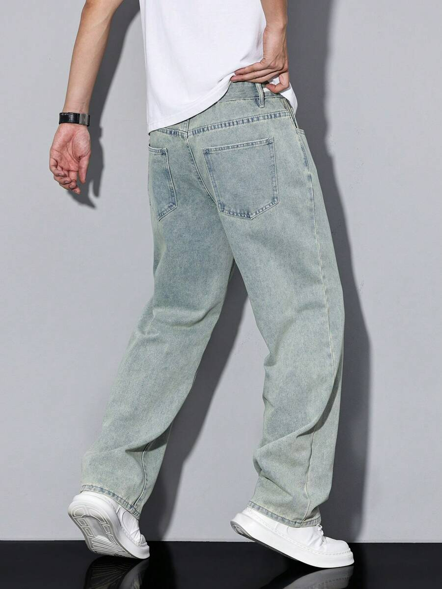 Luca - Pantalón Denim Flow Wide