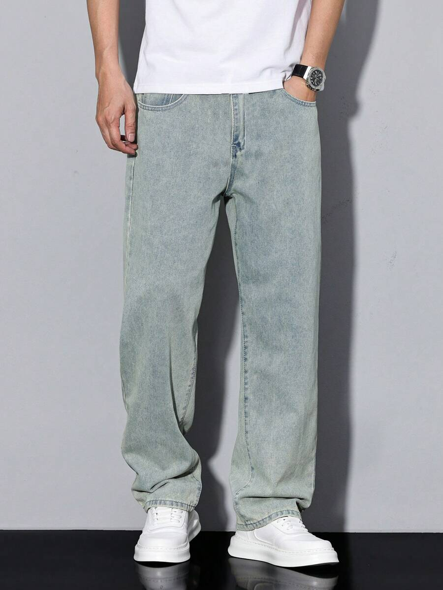 Luca - Pantalón Denim Flow Wide