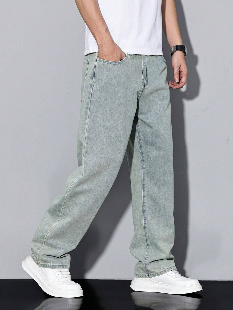 Luca - Pantalón Denim Flow Wide