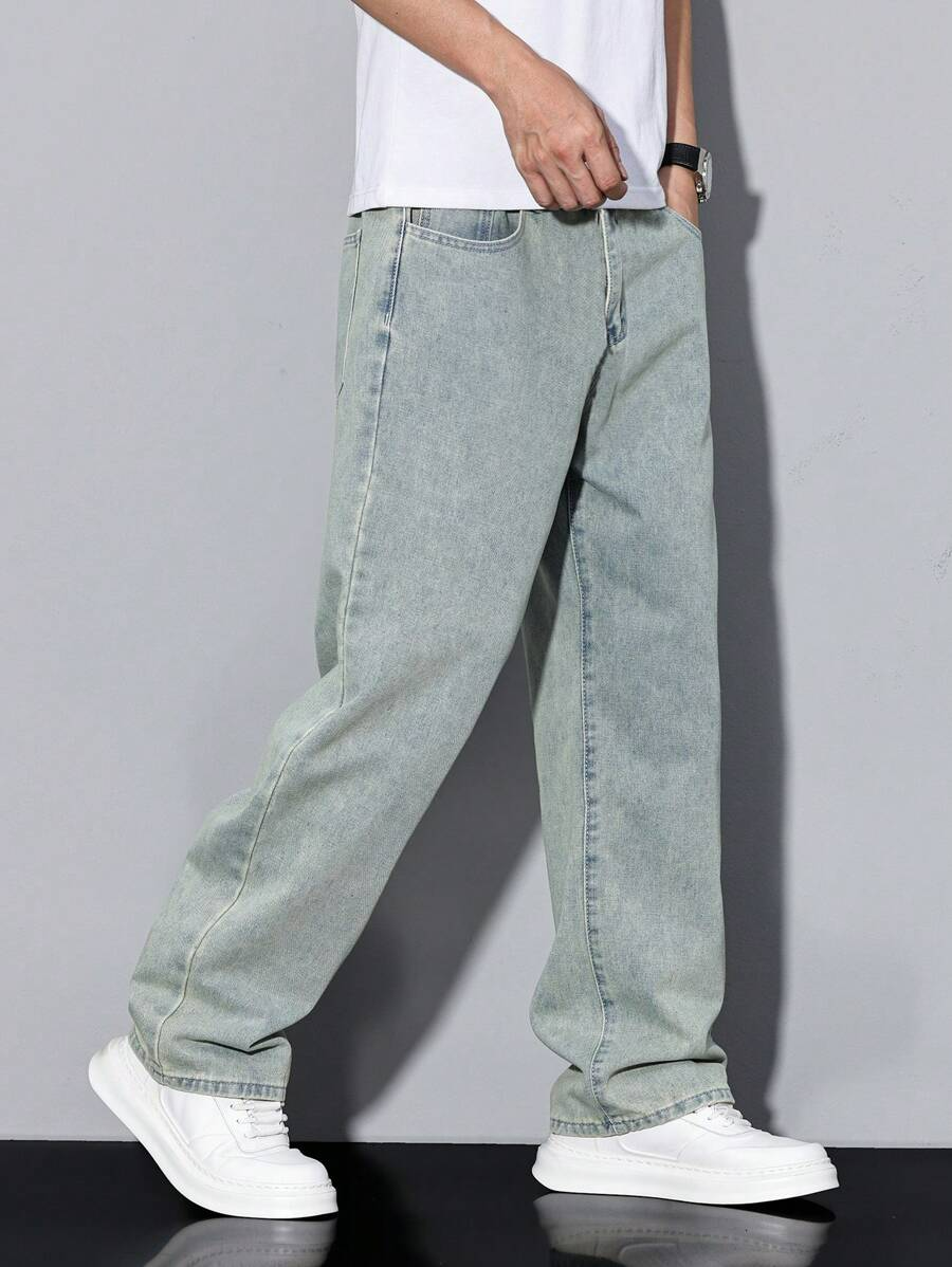 Luca - Pantalón Denim Flow Wide