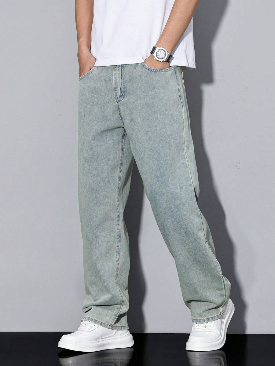 Luca - Pantalón Denim Flow Wide