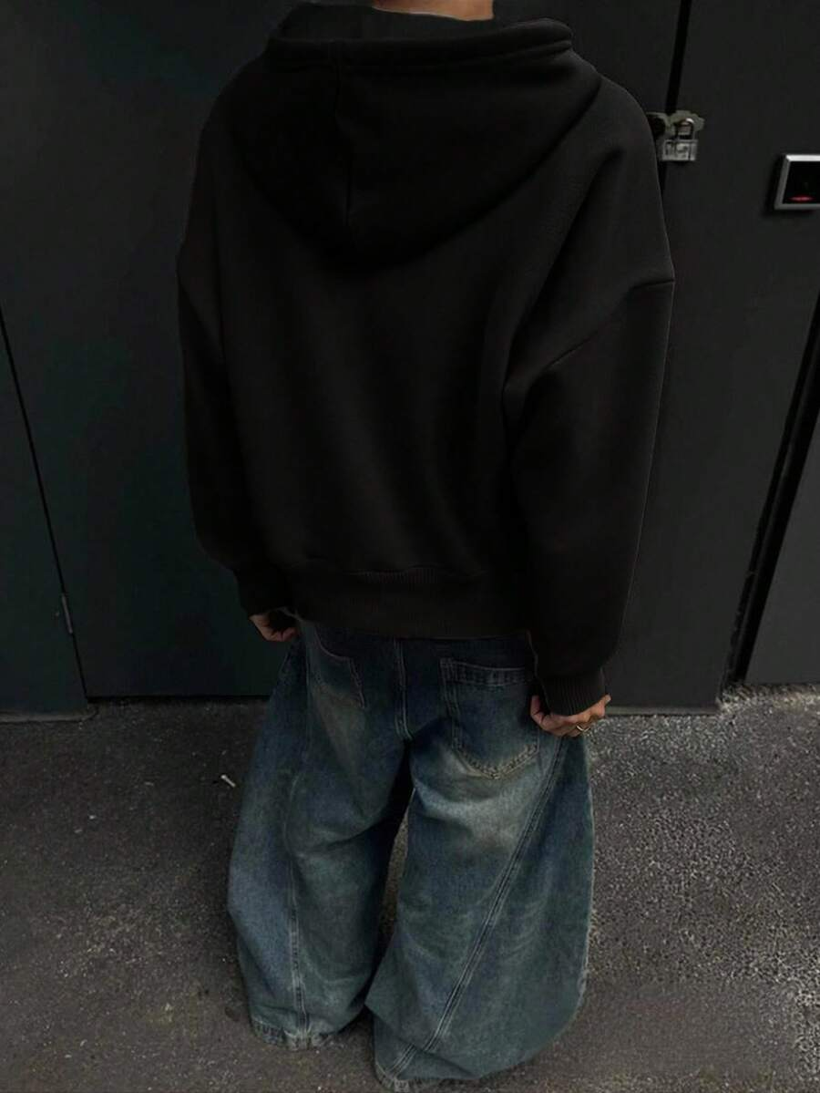 Hugo - Sudadera con Cremallera Estilo Minimalista