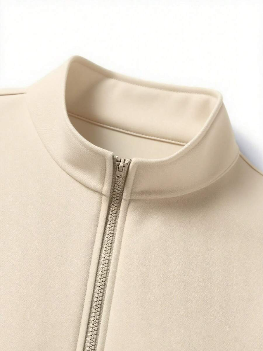 Mateo - Sudadera Cuello Alto con Cremallera
