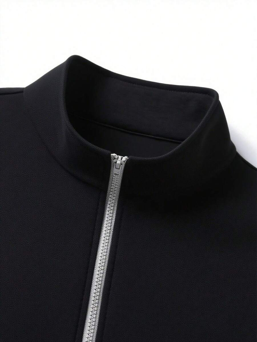 Mateo - Sudadera Cuello Alto con Cremallera