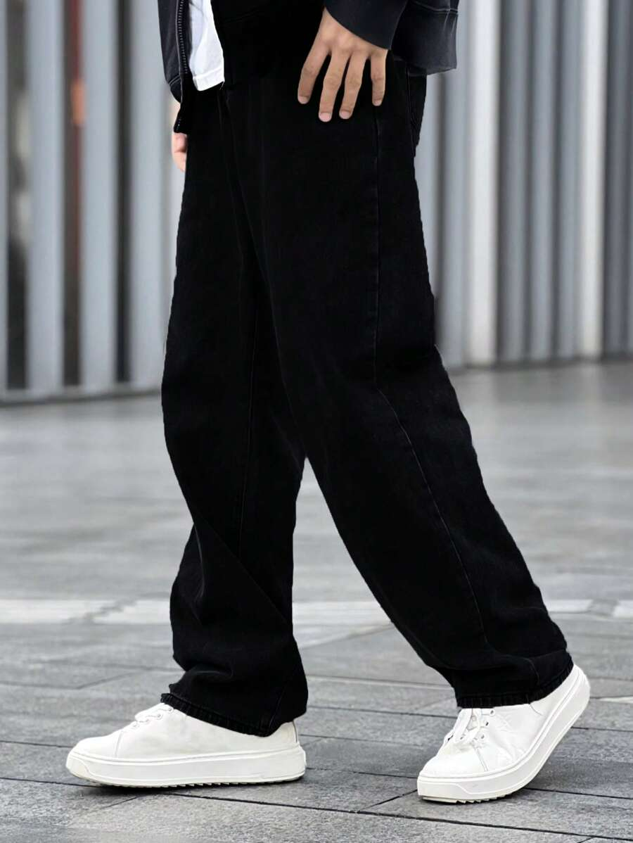 Luca - Pantalón Denim Flow Wide