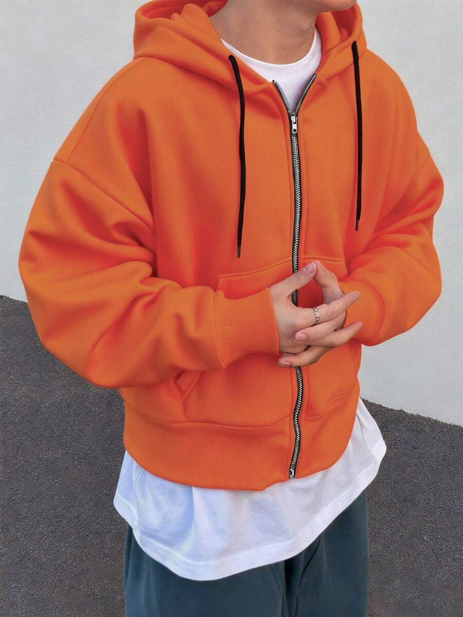 Hugo - Sudadera con Cremallera Estilo Minimalista