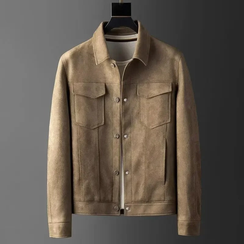 Dante | Chaqueta Elegante Efecto Piel